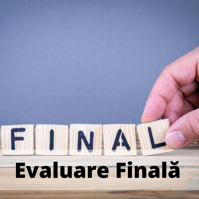 Evaluare finală